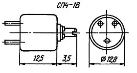СП4-1В 0.25Вт 1 кОм фото 3