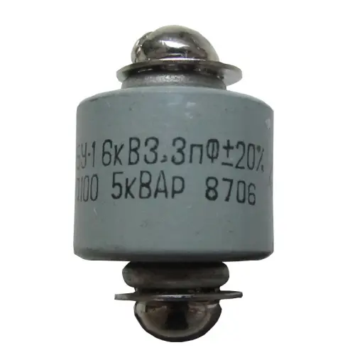 К15У-1А 6кВ 3.3 пф 5квар фото 3 К15У-1А 6кВ 3.3 пф 5квар фото 3