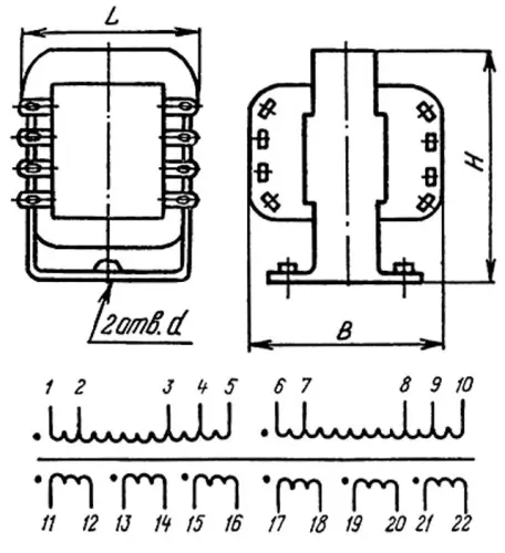 ТПП257-127/220-50 трансформатор фото 3