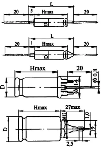 К50-20 450в 20 мкф фото 3